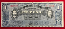 A109 Mexico Revolutionary Chihuahua; UN PESO June 1915  P#S530b