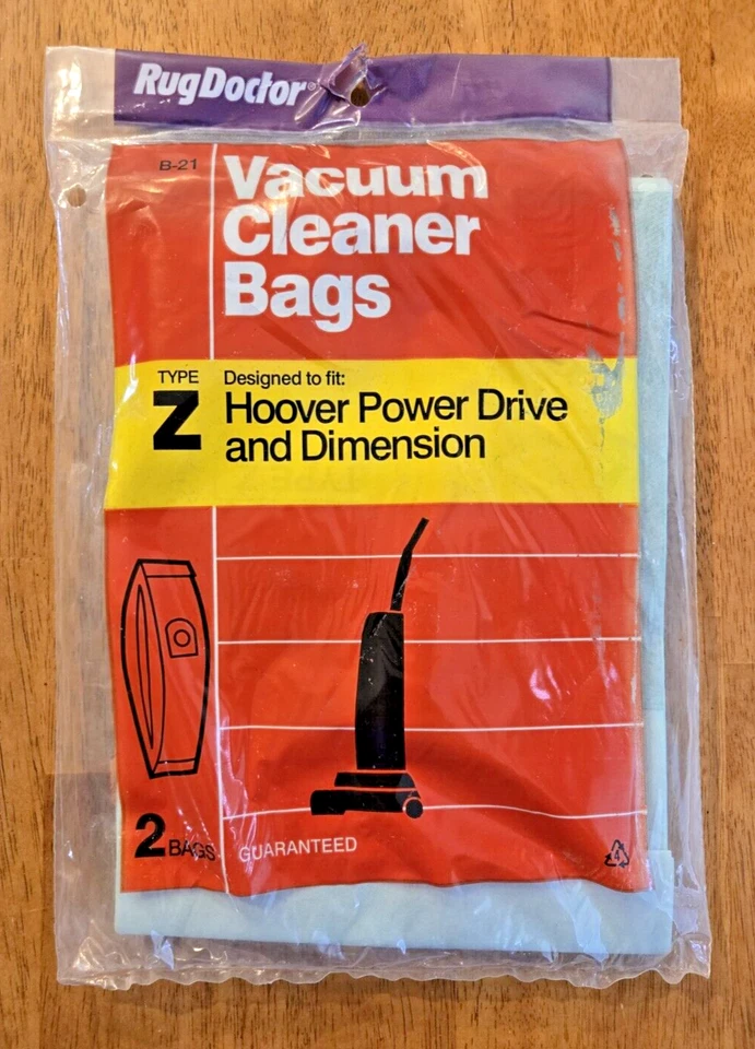 Lot of 8 Rug Doctor B-21 Vacuum Cleaner Bags Type Z Hoover - Image 2 of 3