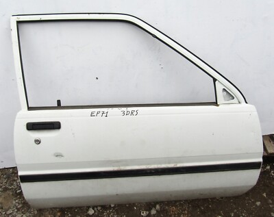 Toyota Starlet EP71 3DRS Model 1985 89 Right Door Empty Bare