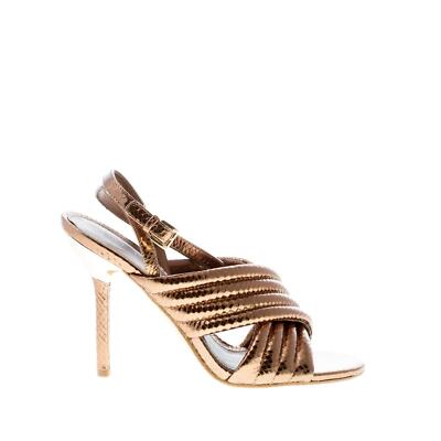 MICHAEL KORS scarpe donna Sandalo Royce pelle stampa rettile