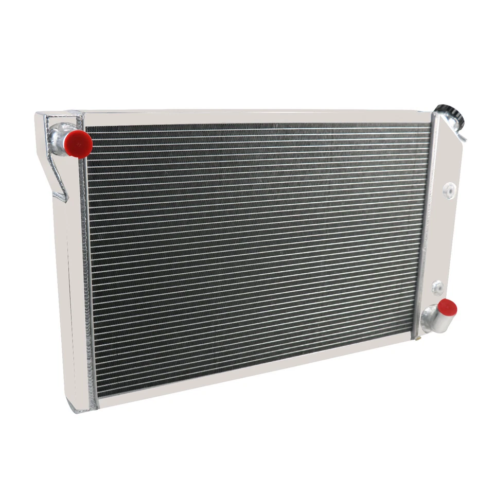 4-Row Aluminum Radiator for 1977-1982 Chevrolet Corvette C3 5.7L 5.0L V8 US Foto 3 de 4