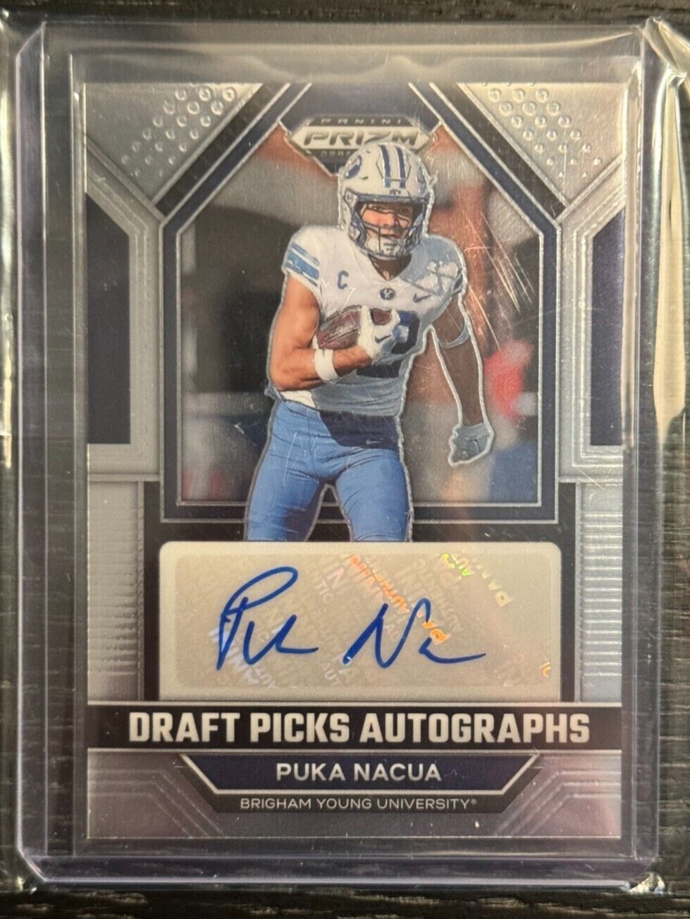PUKA NACUA 2023 Panini Prizm Draft Picks - RC Auto #DPA-PNU Rookie Rams