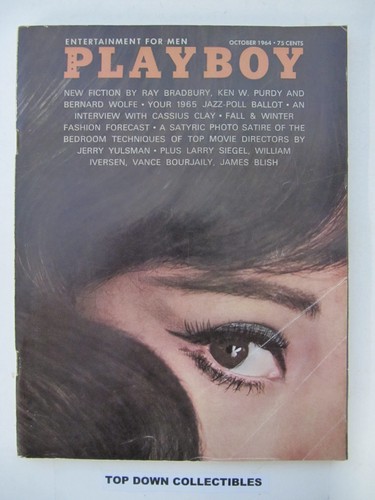 Playboy Magazine Vintage Oct.1964 Nancy Jo HoopeCassius Clay Interview | eBay
