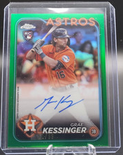 2024 Topps Chrome - Rookie Autographs Green Refractor #RA-GK Grae Kessinger /99!