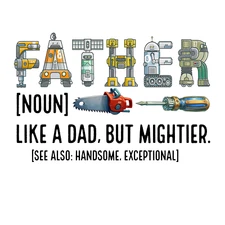 XXL 18X18 Car Sticker Father's Day Decal Weatherproof Vinyl Sticker