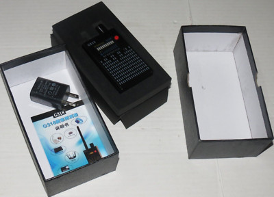 t4 Anti-Spy Signal Bug RF Detector Hidden Camera GSM Device MISSING ANTENNA