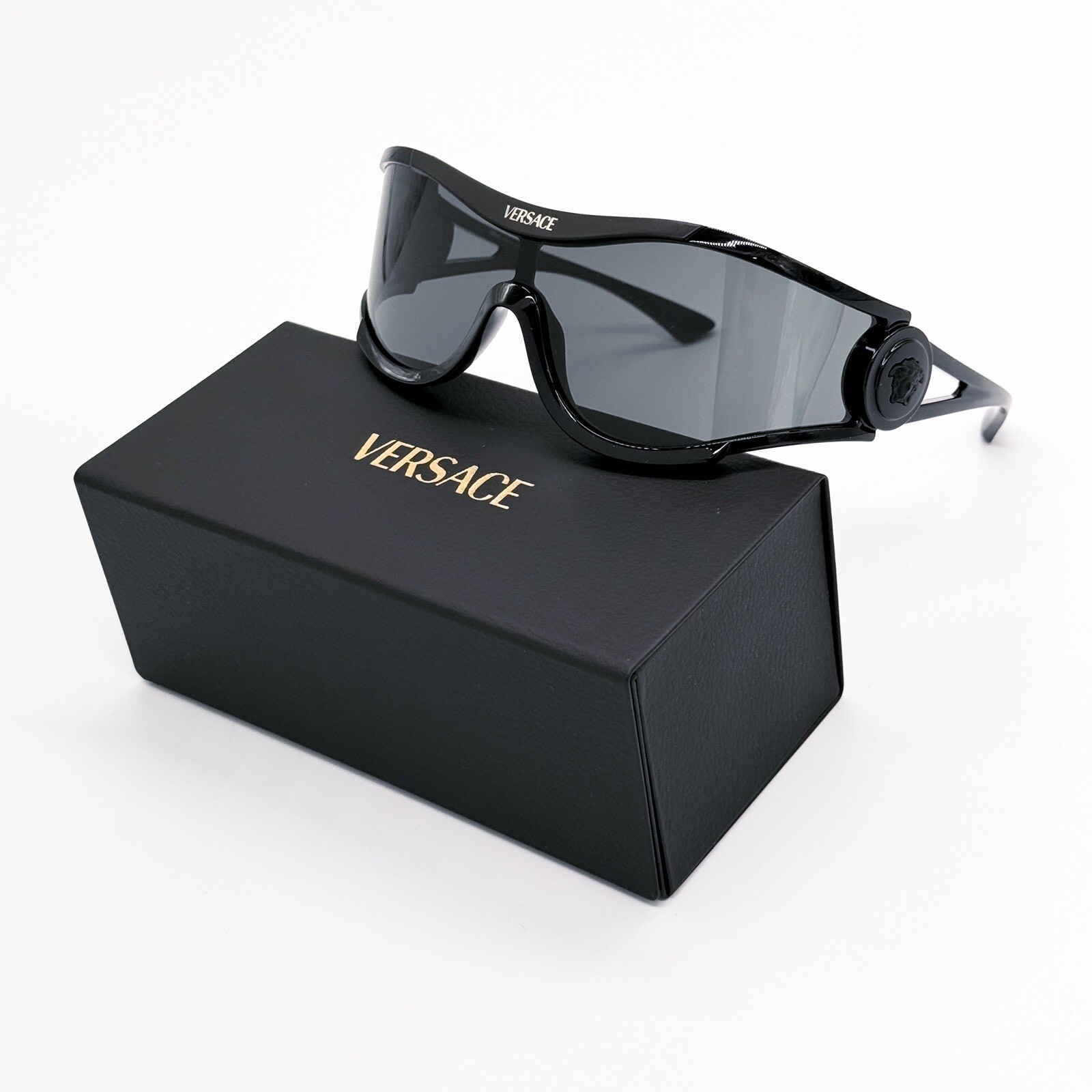 NEW VERSACE MOD 4475 5360/87 BLACK VE4475 536087 UNISEX SUNGLASSES