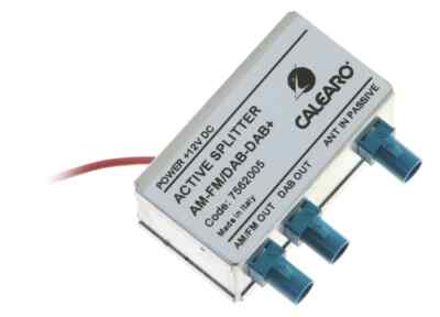 Calearo 7562005 DAB DAB+ UKW/AM Autoradio Stereo Digital Aktiv Splitter