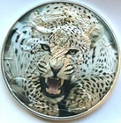 Leopard - American Silver Eagle 1oz. Limited Edition .999 Silver Dollar Coin