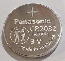 2 pc BULK PANASONIC CR2032 cr 2032 ECR2032 3v LITHIUM BATTERY EXPIRE 03/2032