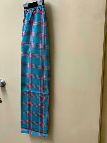 Blue Checks Kids Bottoms Long PJ Pants Lounge Pyjama Pant Nightwear Trousers NEW - Picture 6 of 6