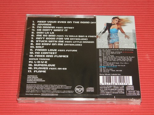 4BT 2018 TINASHE Joyride with 4 Bonus Tracks JAPAN CD - 第 2/2 張圖片