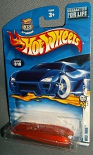 Hot Wheels 2003 #018 First Editions #6 of 42 Wild Thing Orange Gray Chrome 56358