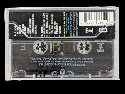 SEALED, Snoop Doggy Dogg – Doggystyle P4 50605, Audio Cassette, US, 1996 - Picture 2 of 7