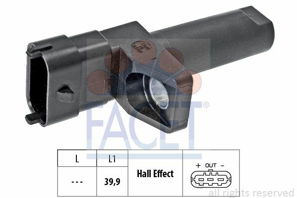 Facet Kurbelwellensensor FüR Mercedes G-KLASSE (W461,W463),GL-KLASSE (X164)-image