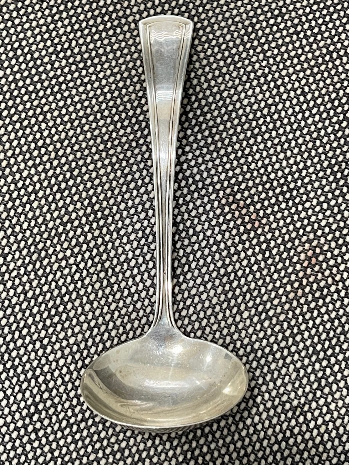 Antique Dominick & Haff Sterling Silver Virginia Pattern Small Sauce Ladle Spoon