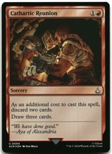 MTG Cathartic Reunion FOIL U Universes Beyond: Assassin's Creed 94 LP