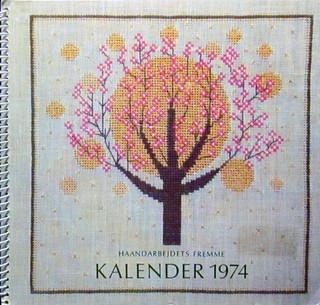 Haandarbejdets Fremme Arets Korssting 1974 by Edith Hansen