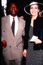 Levar Burton Genie Francis Photo Transparency Original Positive 35mm Promo 1990s