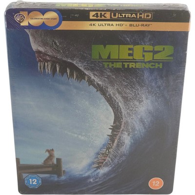 Meg 2: The Trench 4K Ultra HD + Blu-Ray Steelbook Zavvi Ltd Jason Statham Frei