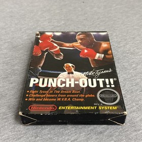 Mike Tyson's Punch-Out!! (Nintendo NES, 1987) Completo con P&oacute;ster