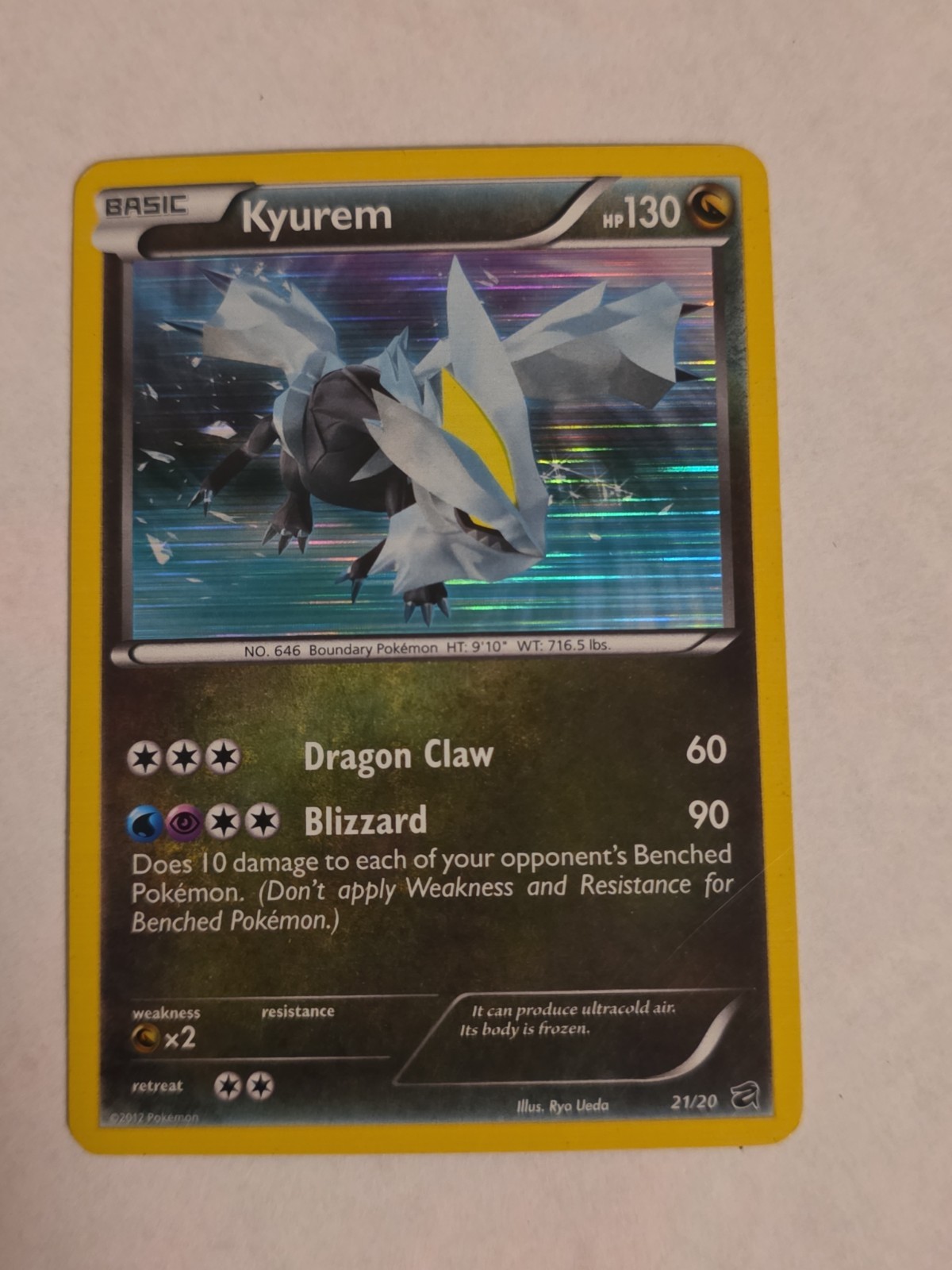Kyurem 21/20 Dragon Vault 🔥 Holo 🔥