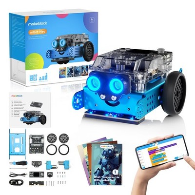 mBot2 Coding Robot for Kids, Code Learning Support Scratch & Python Programmi...