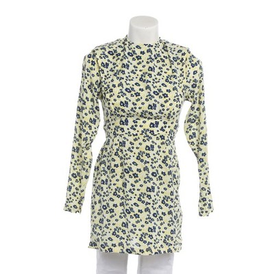 Kleid Rotate Birger Christensen Gelb Blau 34 UK 8