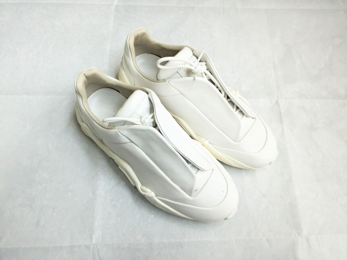 Jours＋カモミールホワイト Maison Margiela New Future White Men 12 45 Leather Low Top