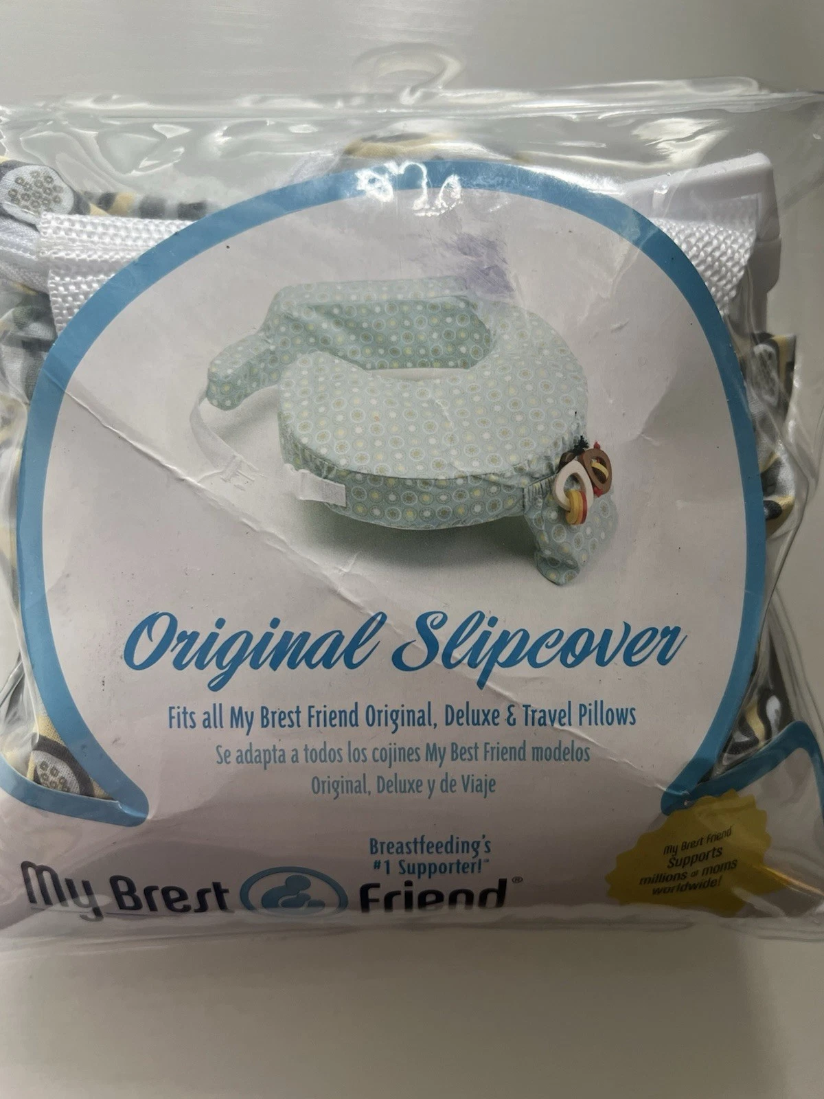 My Brest Friend Nursing Pillow Slipcover Case Only Sunshine Poppy Open Box
Opens in a new window or