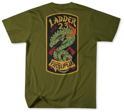 Unofficial Philadelphia Fire Department Engine 20, Ladder 23 & Medic 1 Shirt v2