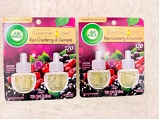 Air Wick Ltd. Edt. Ripe Cranberry & Currants Set of 2 Lasts up to 120 days