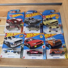 Hot Wheels Lot 6 Assorted Models Diecast Car 1:64 Sealed Box New Unopened
