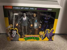 NECA Teenage Mutant Ninja Turtles Business Suit Casey Jones & Foot Soldier Split