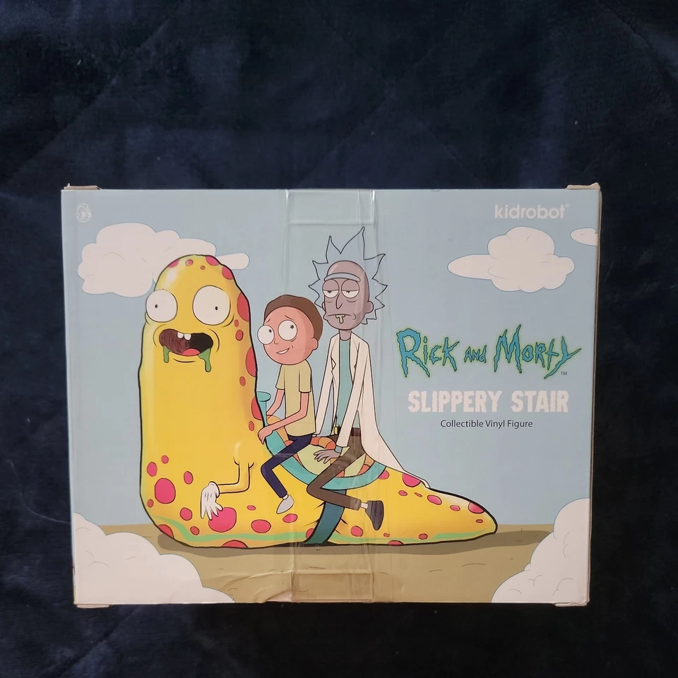 Kidrobot Rick and Morty Slippery Stair Vinyl Figure N.I.B. - Image 3 of 4