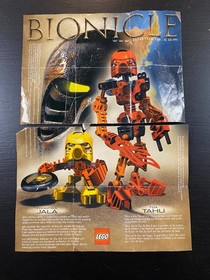 LEGO Bionicle Tohunga Jala 1391 McDonald's 2001 Complete w/ Disk, Manual, & Bag