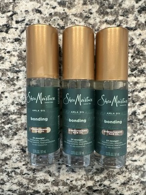 3 Shea Moisture Bonding Oil Amla Oil Strengthening Hair Oil 3.3 fl oz