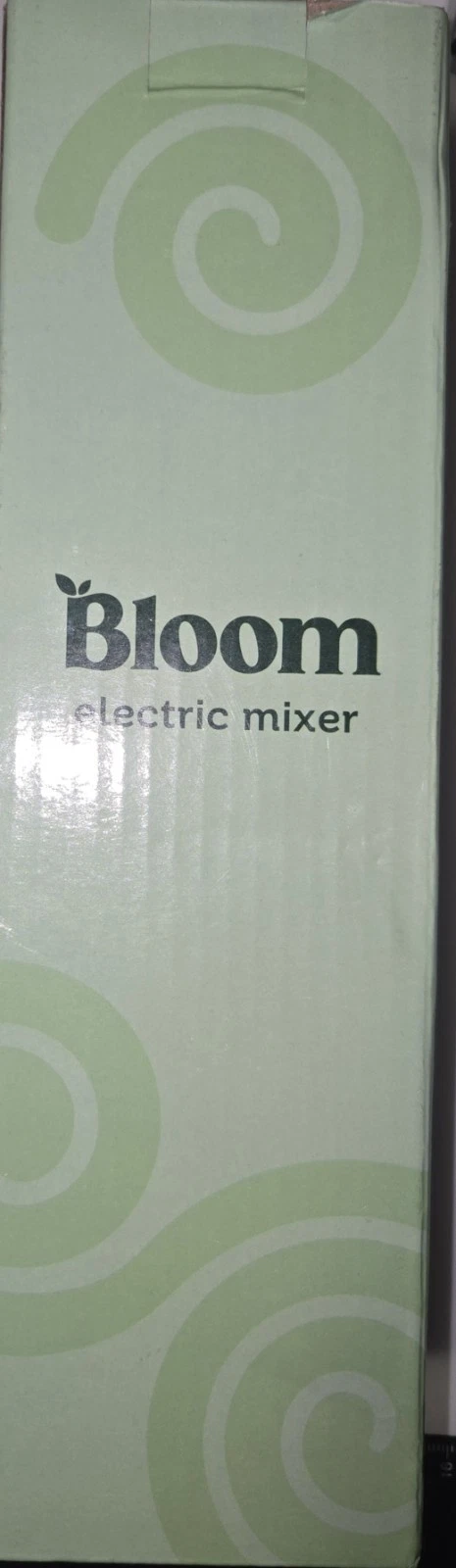 Bloom Electric Frother & Hand Mixer - Battery Operated, Stainless Steel, Stand