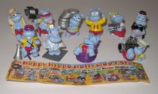 Komplett Satz "Happy Hippo Hollywoodstars"