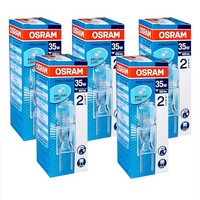 5 X Osram GY6,35 Halogen Stiftsockellampe 35Watt 12V Halostar Warmweiß Dimmbar