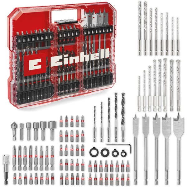 Einhell XL-CASE Bit- & Bohrer-Set Mit Aufbewahrung, 95-Teilig, Bohrer- &-image
