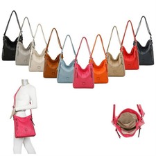 DAMEN TASCHE Shopper Crossbody Schultertasche CrossOver Hobo Bag Umhängetasche 