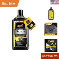 Meguiars Ultimate Black Plastic Restorer 16oz Bt 6cv Meguiars Ultimate Black Plastic Restorer 16oz Bt 6cv