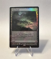 Wasteland Land Card Magic: The Gathering Zendikar Expeditions Foil