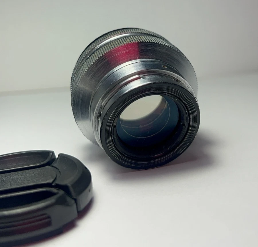 50mm f/2 JUPITER-8M Soviet Lens copy Sonnar Mount CONTAX RF For KIEV 2, 3, 4 - Image 3 of 4