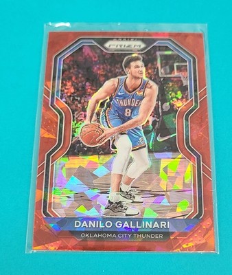 2020-21 Prizm Red Ice #61 Danilo Gallinari Thunder BASKETBALL Card R6