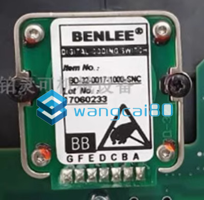 ONE NEW 1-2 06 BD-32-0017-1000-SNC BENLEE