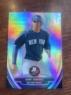 2013 Bowman Platinum Moment Rookie Gary Sanchez