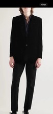 Saint Laurent mens Shimmering Velvet Evening Blazer. 50/40 3690