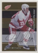 2001-02 ITG Be A Player Signature Series Gold Jason Williams #211 Auto 01qm